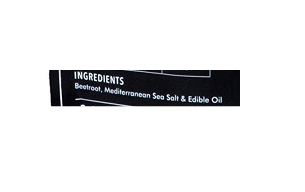 To Be Healthy Gourmet Crispy Beetroot Chips with Mediterranean Sea Salt   Pack  50 grams